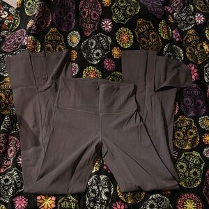Women's Flare Split Hem Leggings